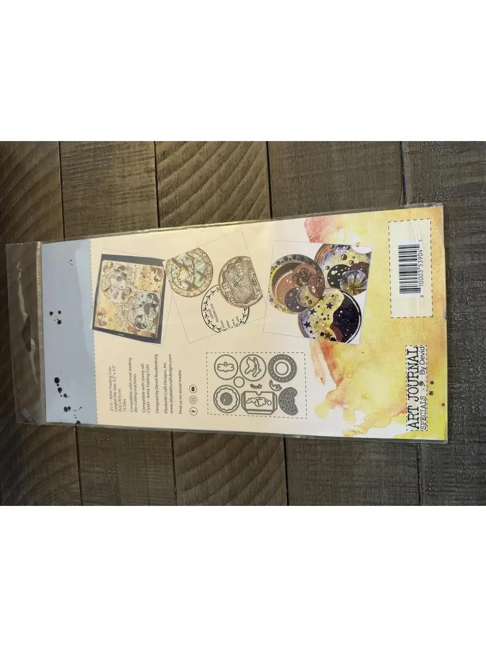 Elizabeth Craft Designs Artist Trading Coin Die Cut Set